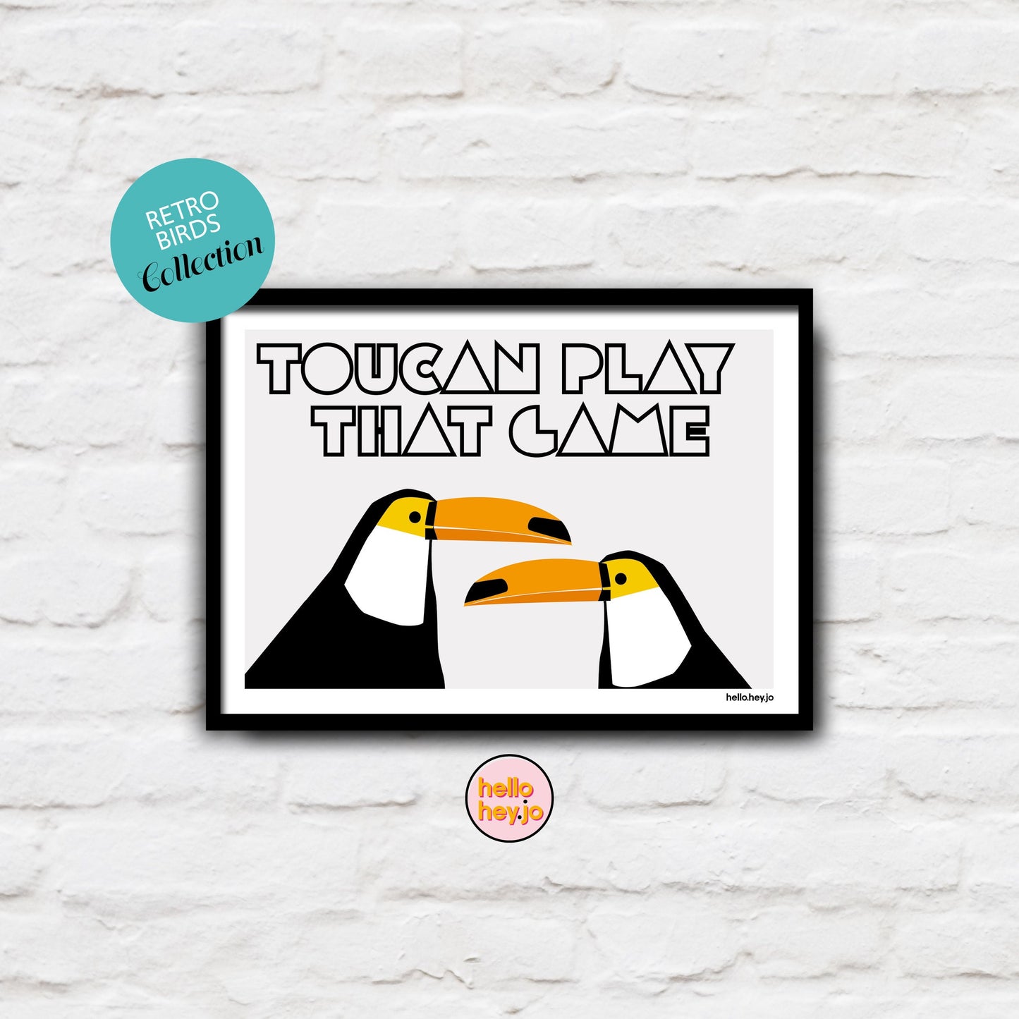 SINGLES: Retro Bird Prints