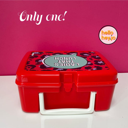 ONE OF A KIND - Retro lunchbox 'Boom box'