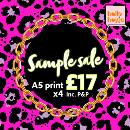 Sample Sale - Side Eye Sausage Dog green £7 for 1 or 4 for £17 includes P&P